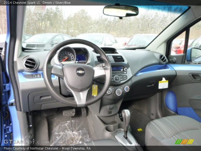 Denim / Silver/Blue 2014 Chevrolet Spark LS