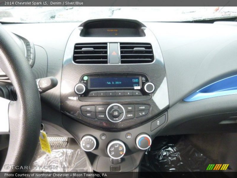 Denim / Silver/Blue 2014 Chevrolet Spark LS