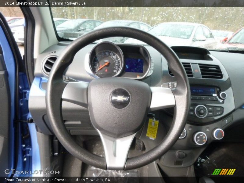 Denim / Silver/Blue 2014 Chevrolet Spark LS