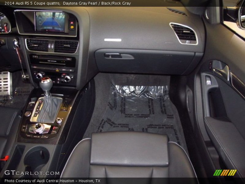 Daytona Gray Pearl / Black/Rock Gray 2014 Audi RS 5 Coupe quattro
