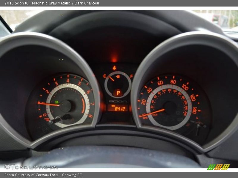 Magnetic Gray Metallic / Dark Charcoal 2013 Scion tC
