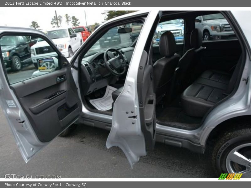 Ingot Silver Metallic / Charcoal Black 2012 Ford Escape Limited 4WD