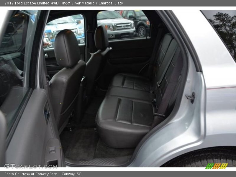 Ingot Silver Metallic / Charcoal Black 2012 Ford Escape Limited 4WD