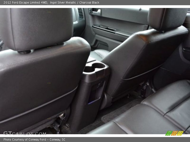Ingot Silver Metallic / Charcoal Black 2012 Ford Escape Limited 4WD