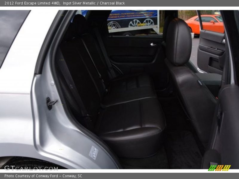 Ingot Silver Metallic / Charcoal Black 2012 Ford Escape Limited 4WD