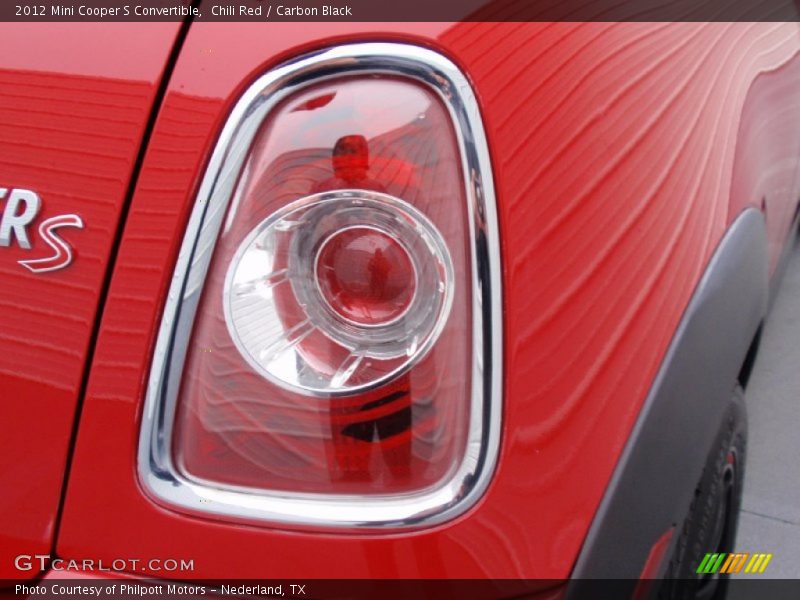 Chili Red / Carbon Black 2012 Mini Cooper S Convertible