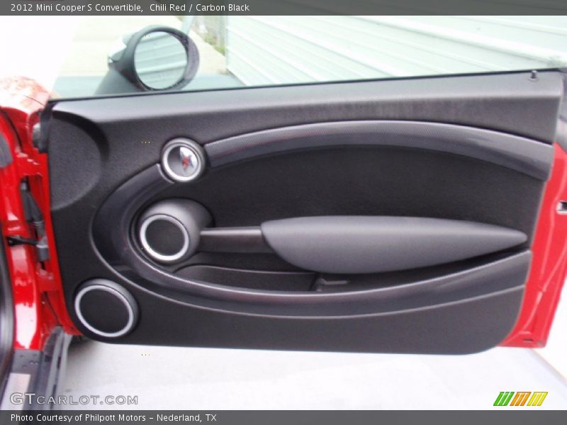 Chili Red / Carbon Black 2012 Mini Cooper S Convertible