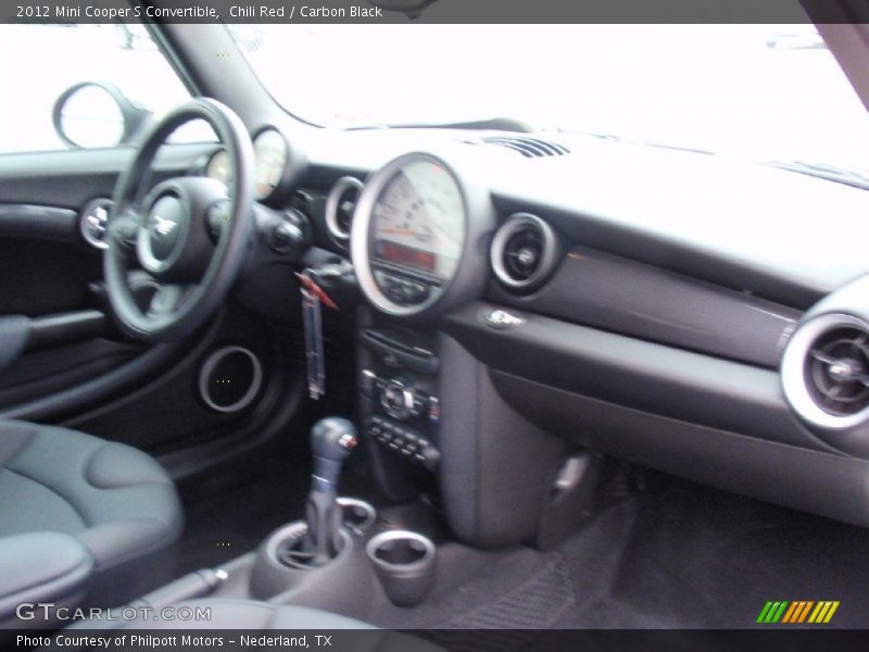Chili Red / Carbon Black 2012 Mini Cooper S Convertible