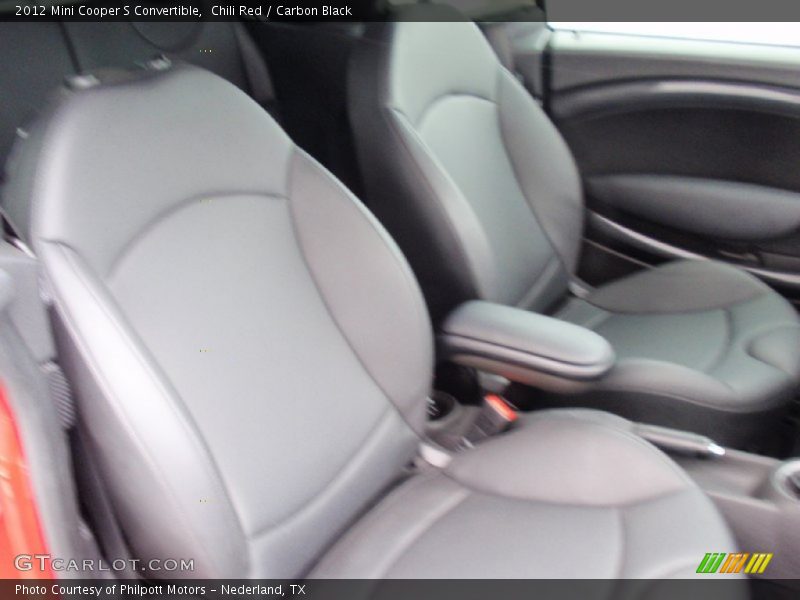 Chili Red / Carbon Black 2012 Mini Cooper S Convertible