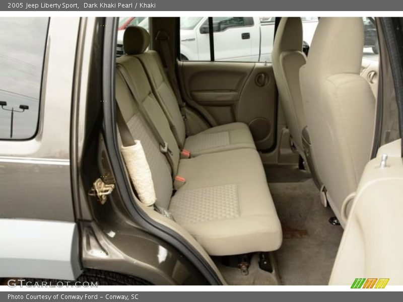 Dark Khaki Pearl / Khaki 2005 Jeep Liberty Sport