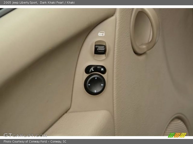 Dark Khaki Pearl / Khaki 2005 Jeep Liberty Sport