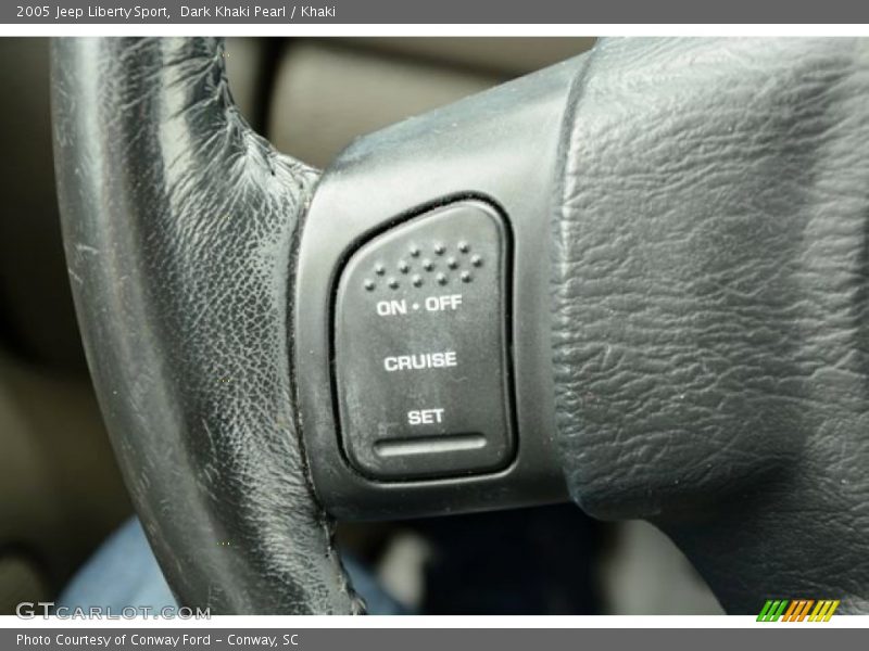 Dark Khaki Pearl / Khaki 2005 Jeep Liberty Sport