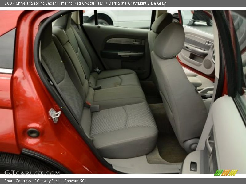 Inferno Red Crystal Pearl / Dark Slate Gray/Light Slate Gray 2007 Chrysler Sebring Sedan