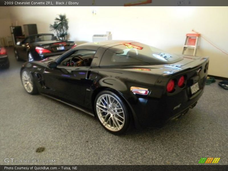 Black / Ebony 2009 Chevrolet Corvette ZR1