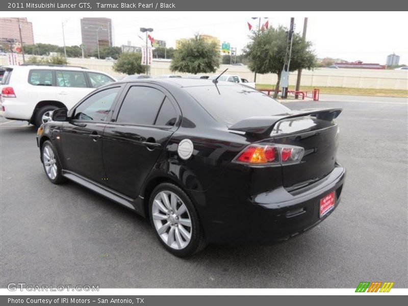 Tarmac Black Pearl / Black 2011 Mitsubishi Lancer GTS