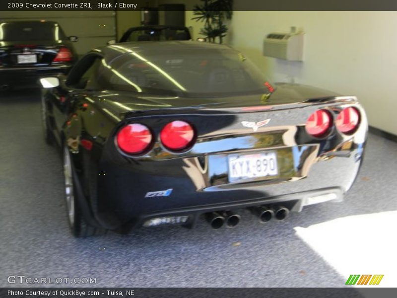 Black / Ebony 2009 Chevrolet Corvette ZR1