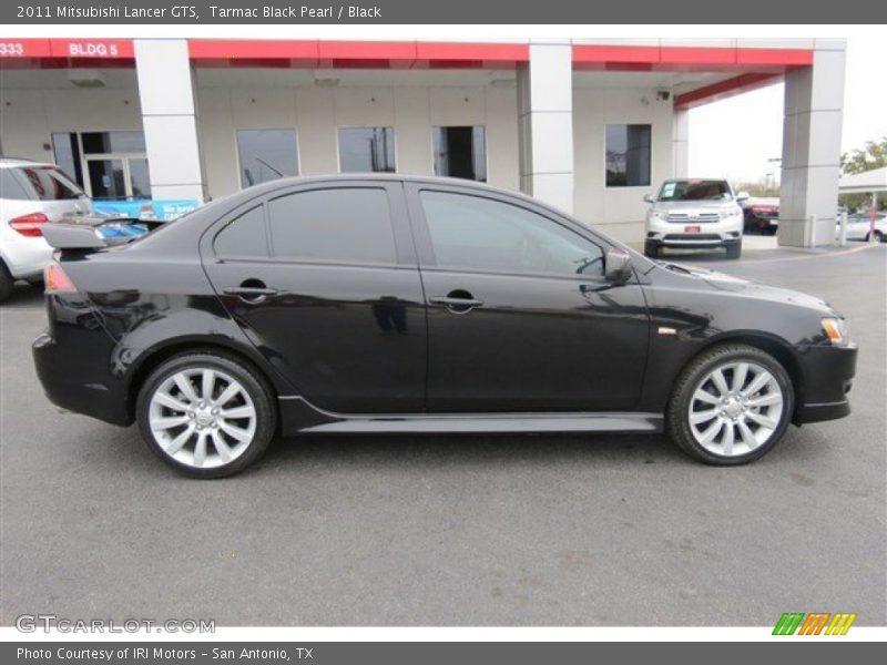 Tarmac Black Pearl / Black 2011 Mitsubishi Lancer GTS