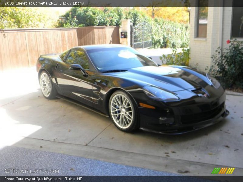 Front 3/4 View of 2009 Corvette ZR1