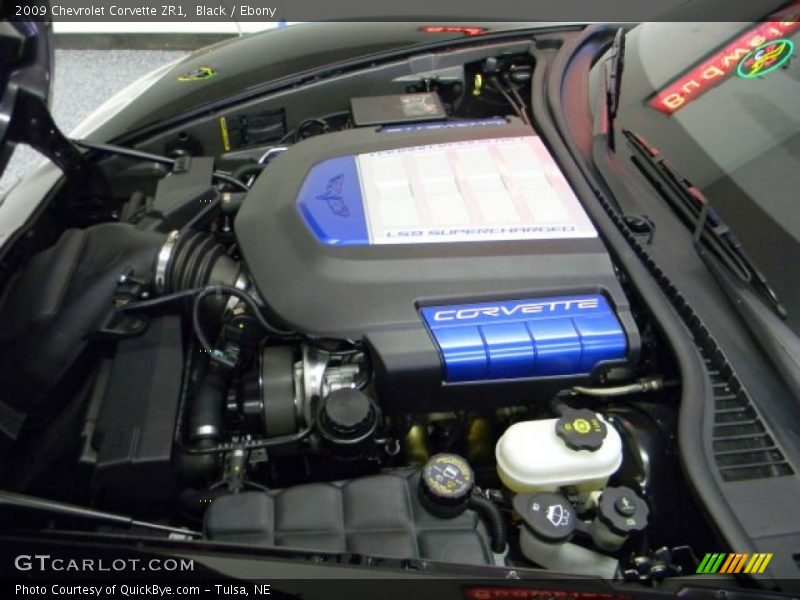  2009 Corvette ZR1 Engine - 6.2 Liter Supercharged OHV 16-Valve LS9 V8