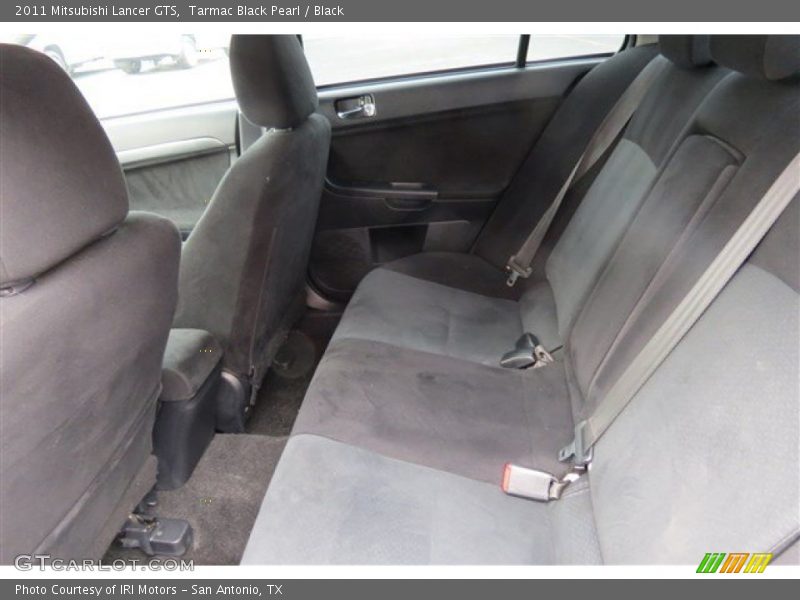 Tarmac Black Pearl / Black 2011 Mitsubishi Lancer GTS