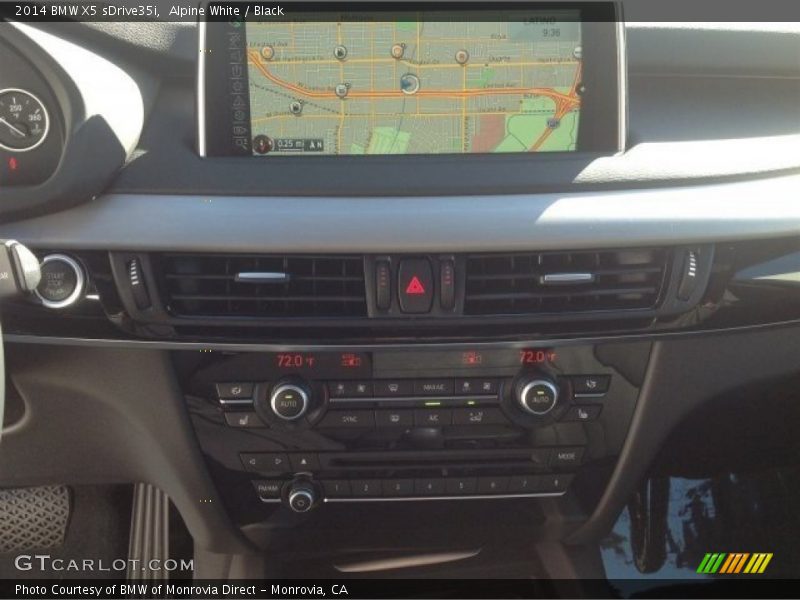 Alpine White / Black 2014 BMW X5 sDrive35i