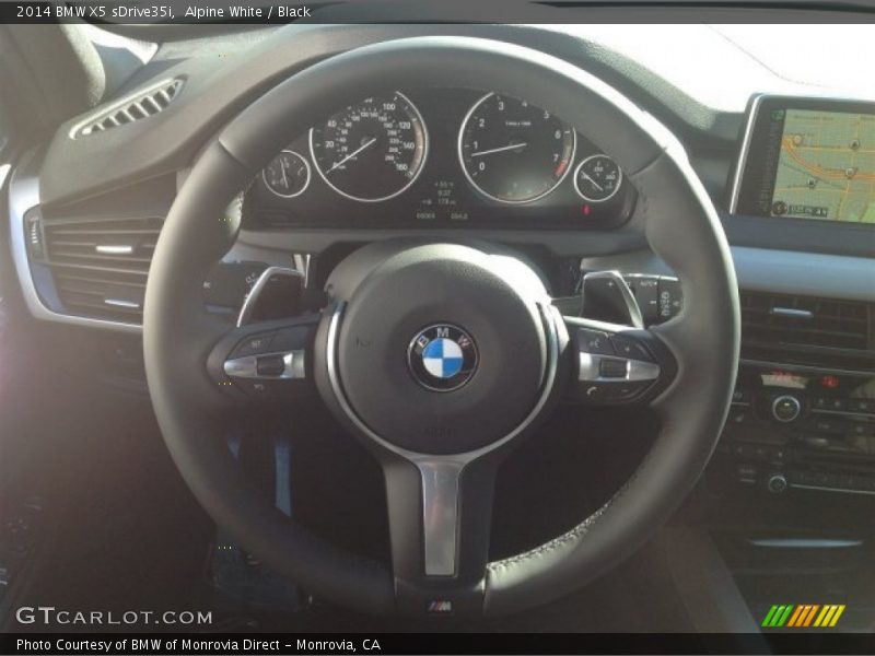 Alpine White / Black 2014 BMW X5 sDrive35i