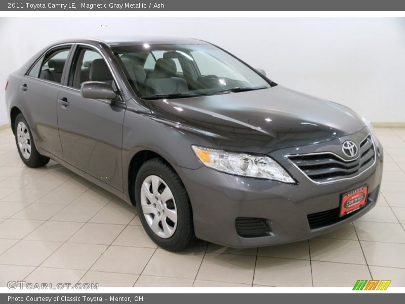 Magnetic Gray Metallic / Ash 2011 Toyota Camry LE