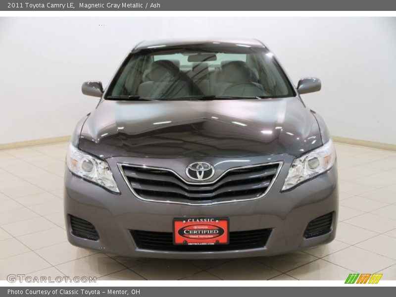 Magnetic Gray Metallic / Ash 2011 Toyota Camry LE