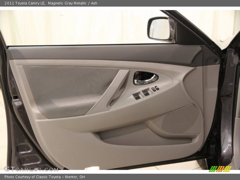 Magnetic Gray Metallic / Ash 2011 Toyota Camry LE