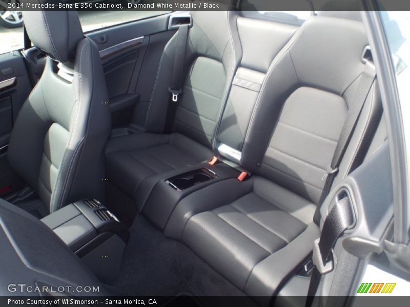 Diamond White Metallic / Black 2014 Mercedes-Benz E 350 Cabriolet