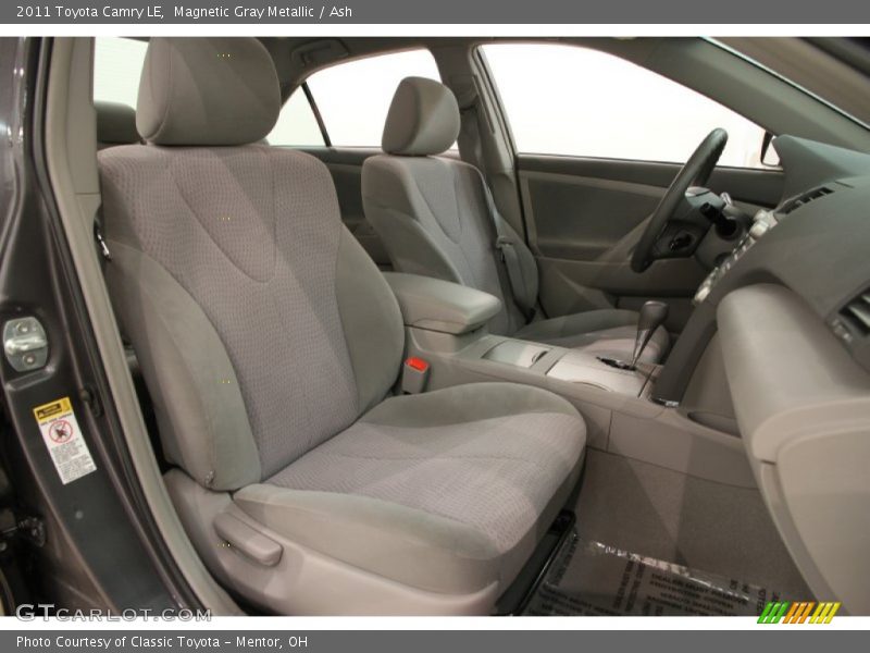 Magnetic Gray Metallic / Ash 2011 Toyota Camry LE