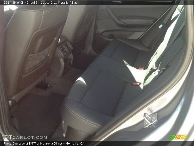 Space Gray Metallic / Black 2014 BMW X3 xDrive35i