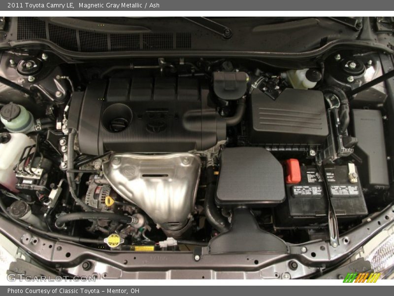 Magnetic Gray Metallic / Ash 2011 Toyota Camry LE