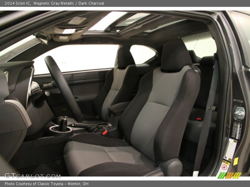 Magnetic Gray Metallic / Dark Charcoal 2014 Scion tC