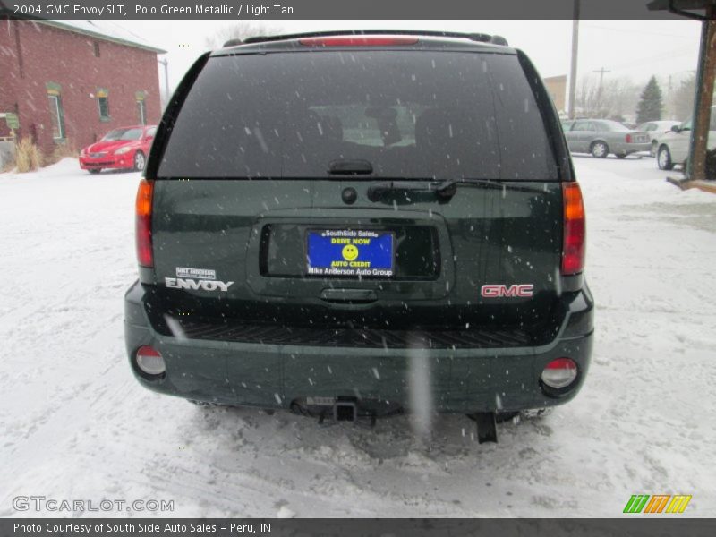 Polo Green Metallic / Light Tan 2004 GMC Envoy SLT