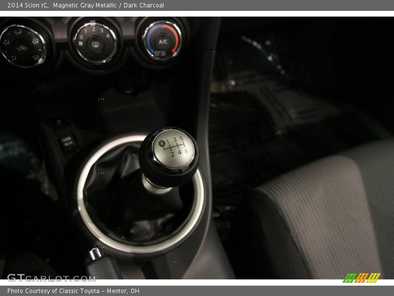 Magnetic Gray Metallic / Dark Charcoal 2014 Scion tC