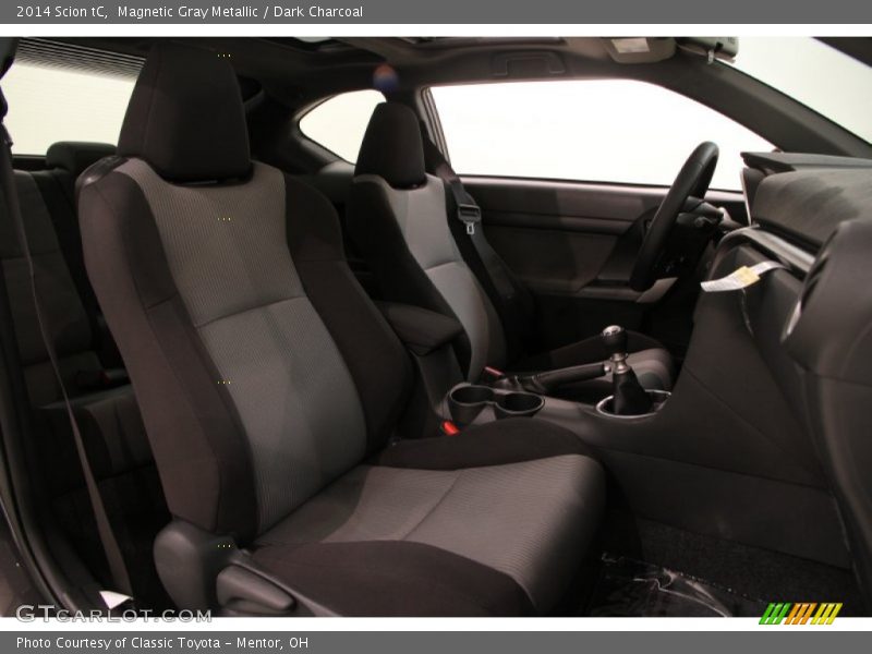 Magnetic Gray Metallic / Dark Charcoal 2014 Scion tC