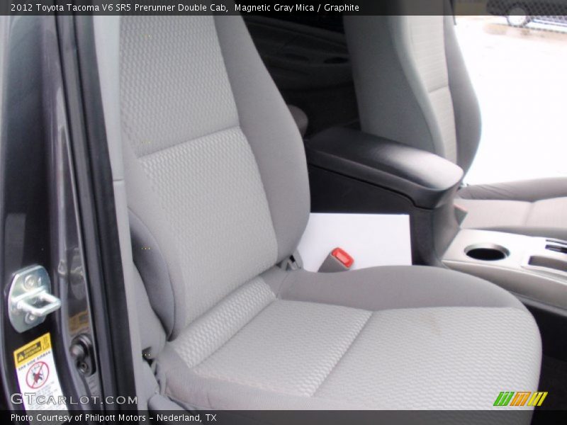 Magnetic Gray Mica / Graphite 2012 Toyota Tacoma V6 SR5 Prerunner Double Cab