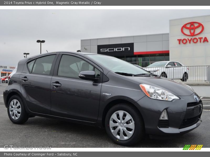  2014 Prius c Hybrid One Magnetic Gray Metallic