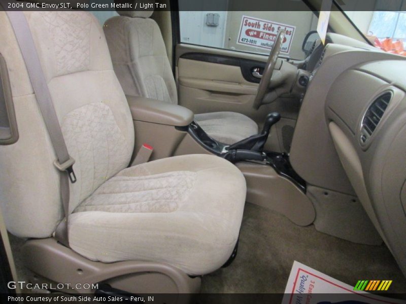 Polo Green Metallic / Light Tan 2004 GMC Envoy SLT