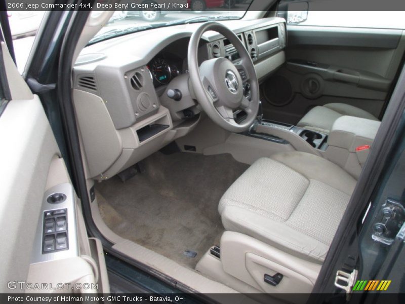 Deep Beryl Green Pearl / Khaki 2006 Jeep Commander 4x4