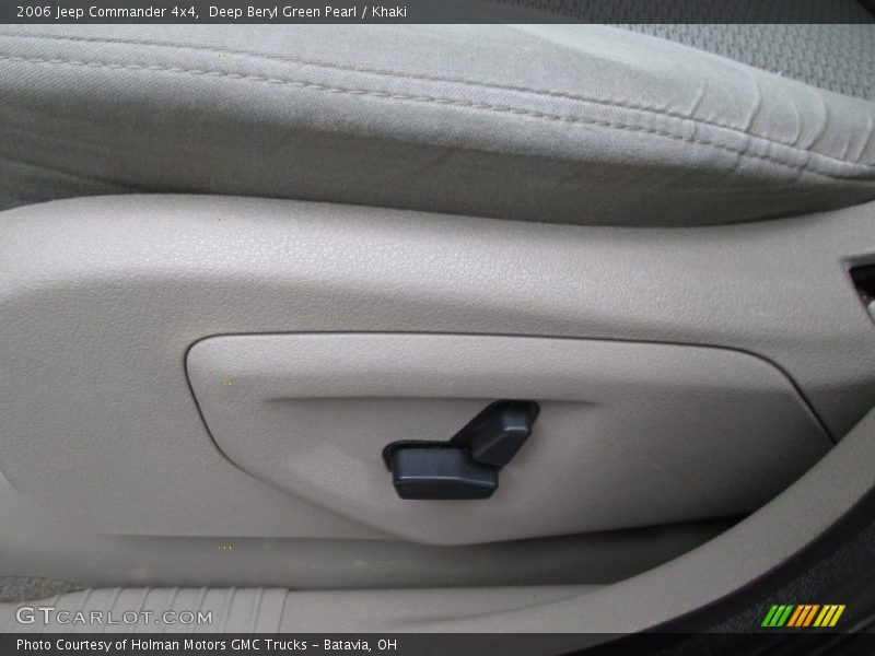 Deep Beryl Green Pearl / Khaki 2006 Jeep Commander 4x4