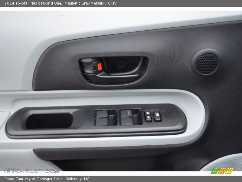Controls of 2014 Prius c Hybrid One