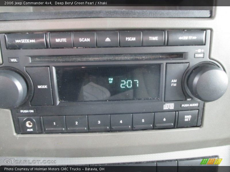 Deep Beryl Green Pearl / Khaki 2006 Jeep Commander 4x4