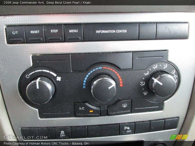 Deep Beryl Green Pearl / Khaki 2006 Jeep Commander 4x4