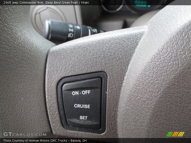 Deep Beryl Green Pearl / Khaki 2006 Jeep Commander 4x4