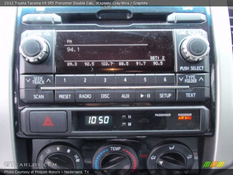 Magnetic Gray Mica / Graphite 2012 Toyota Tacoma V6 SR5 Prerunner Double Cab