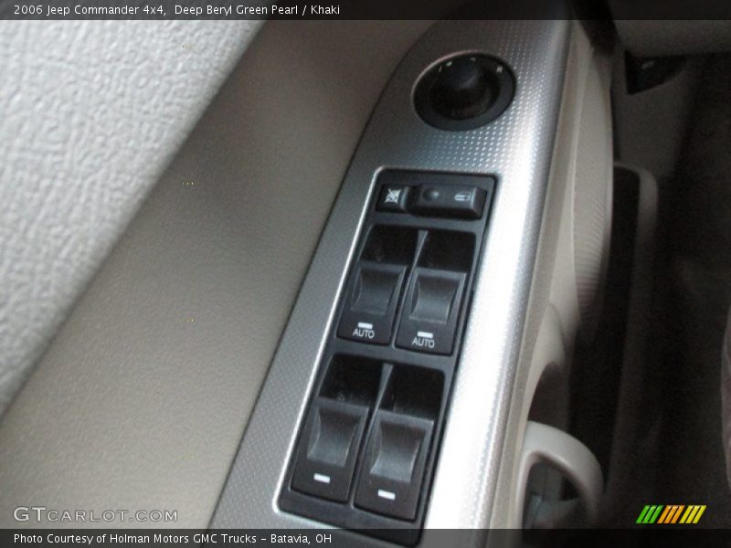 Deep Beryl Green Pearl / Khaki 2006 Jeep Commander 4x4