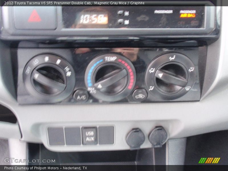 Magnetic Gray Mica / Graphite 2012 Toyota Tacoma V6 SR5 Prerunner Double Cab
