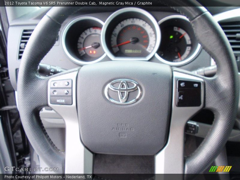 Magnetic Gray Mica / Graphite 2012 Toyota Tacoma V6 SR5 Prerunner Double Cab